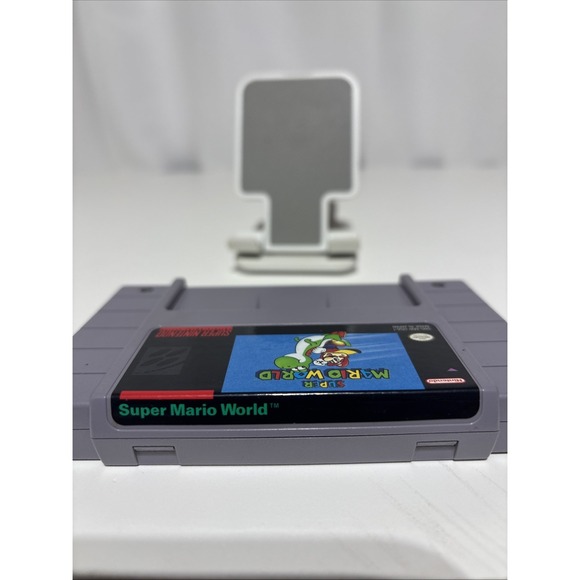 Super‎ Mario World Super Nintendo 1991 Cartridge Only Tested & Works SNES - Picture 5 of 10